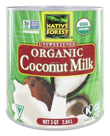 Picture of Native Forest KHCH00143495 Classic Organic Unsweetened Coconut Milk, 3 qt.
