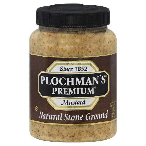 Picture of Plochmans KHLV00022284 Stone Ground Pet Mustard&#44; 9 oz