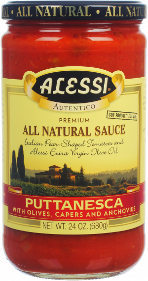 Picture of Alessi KHLV00120537 Puttanesca Sauce, 24 oz