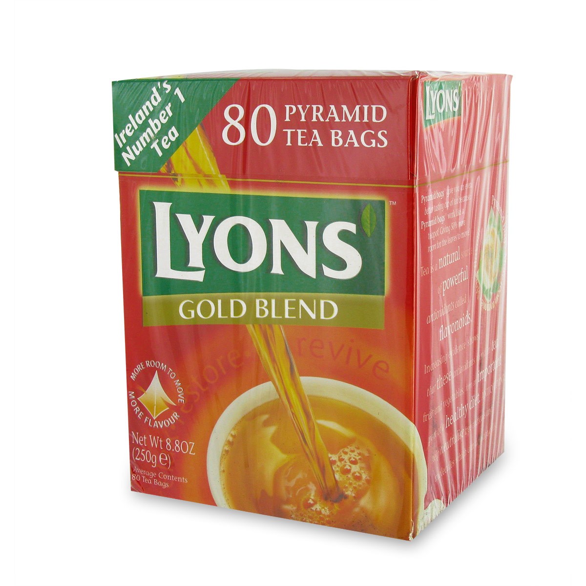 Picture of Lyons KHLV00298450 Gold Tea, 8.8 oz - 80 Bags