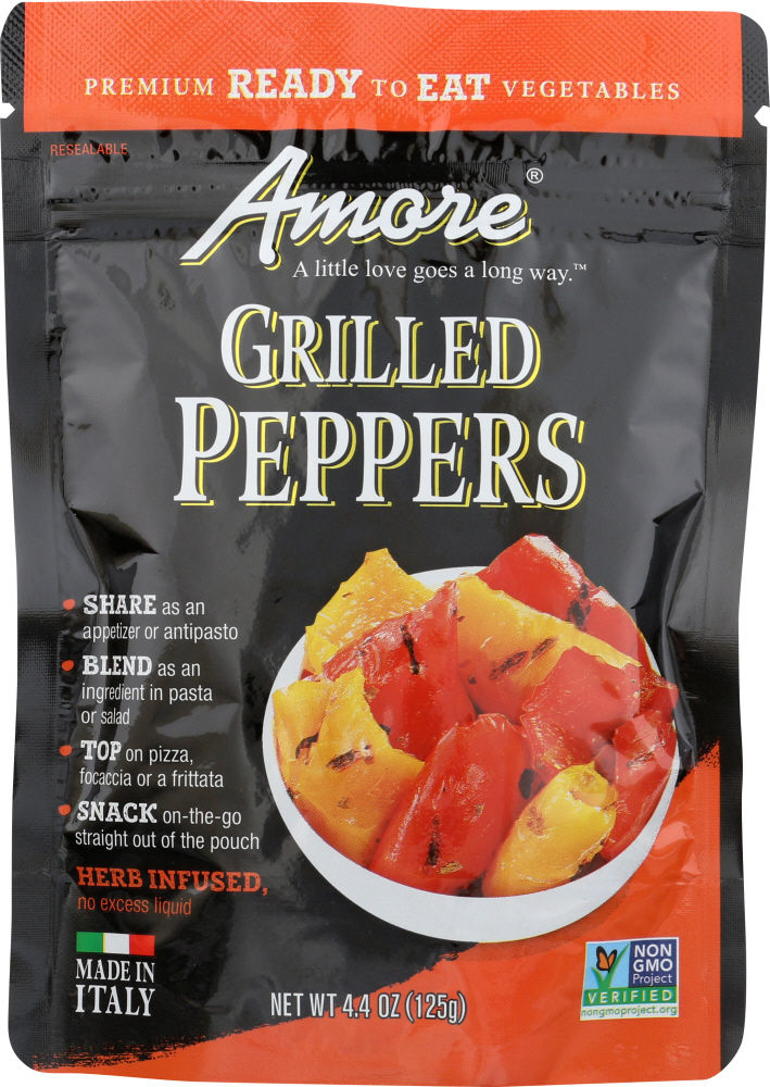 Picture of Amore KHLV00332636 Grilled Peppers, 4.4 oz