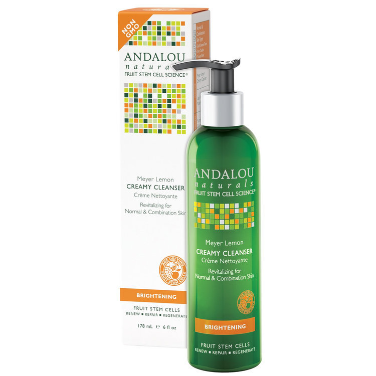Picture of Andalou Naturals KHFM00067587 Meyer Lemon Brightening Creamy Cleanser&#44; 6 oz