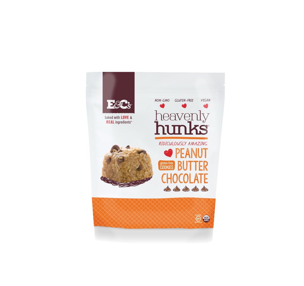 Picture of E&Cs Snacks KHLV00303045 Peanut Butter Chocolate Heavenly Hunk Cookie&#44; 6 oz