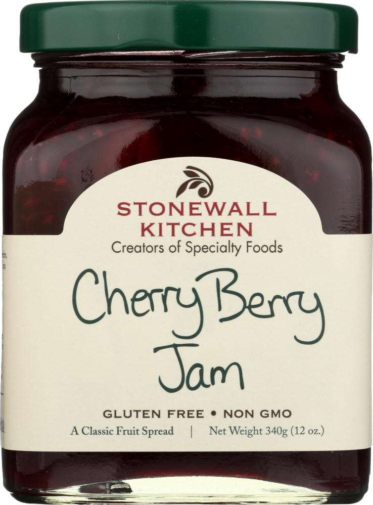 Picture of Stonewall Kitchen KHLV00301295 Cherry Berry Jam, 12 oz