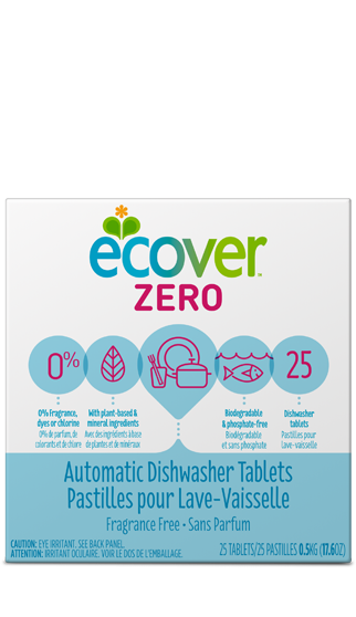Picture of Ecover KHLV00092026 Zero Automatic Dishwasher Tablets&#44; 17.6 oz