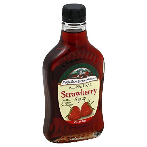 Picture of Maple Grove Farms of Vermont KHLV00581934 Syrup Natural Strawberry&#44; 8.5 oz