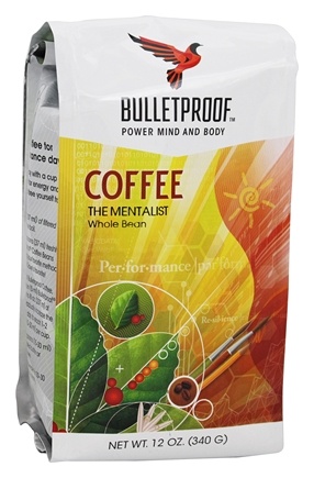 Picture of Bulletproof KHFM00319290 Whole Bean Mentalist Coffee&#44; 12 oz