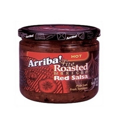 Picture of Arriba KHFM00018452 Fire Roasted Hot Mexican Red Salsa&#44; 16 oz
