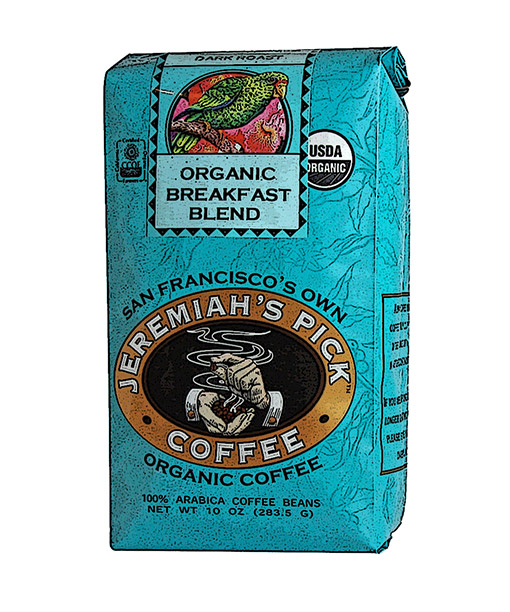 Picture of Jeremiahs Pick Coffee KHCH00402024 Whole Bean Breakfast Organic Coffee&#44; 10 oz