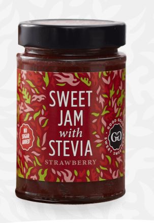 Picture of Good Good KHLV00332517 Sweet Jams with Stevia, 12 oz