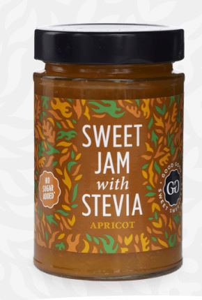 Picture of Good Good KHLV00332519 Sweet Jams with Stevia, 12 oz