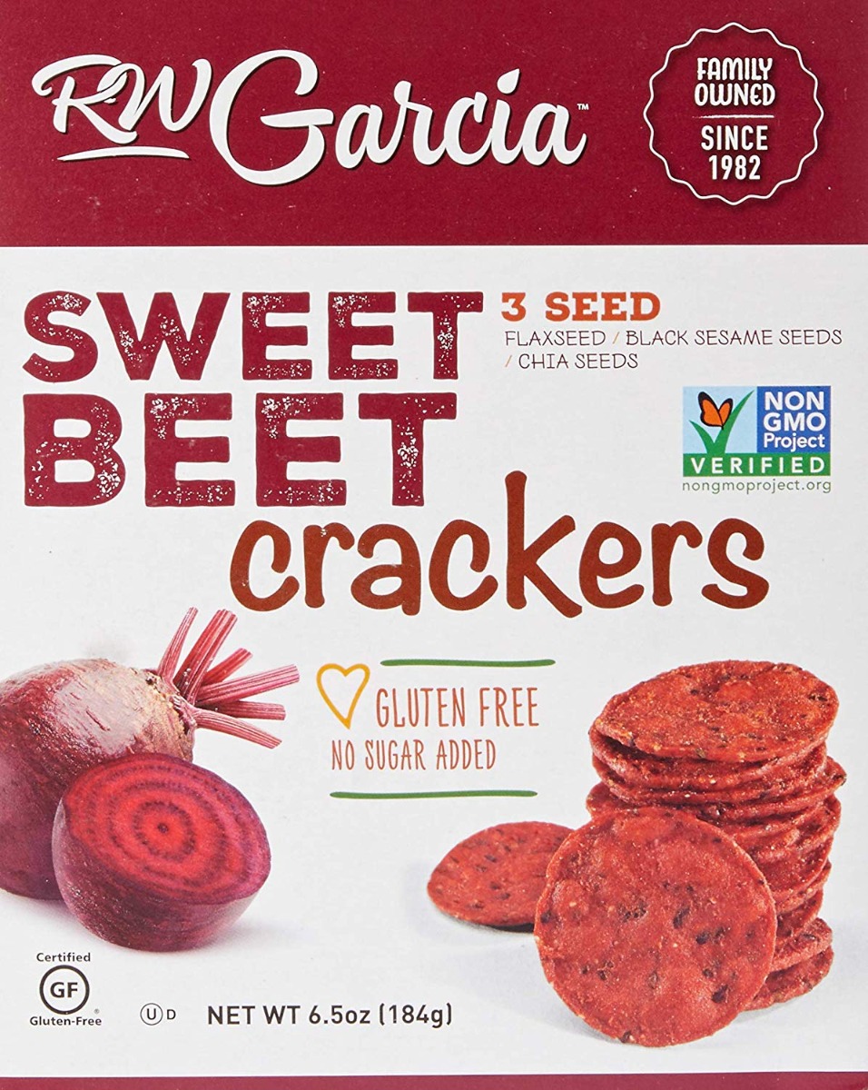 Picture of RW Garcia KHLV00281302 3Seed Sweet Beet Crackers&#44; 6.5 oz