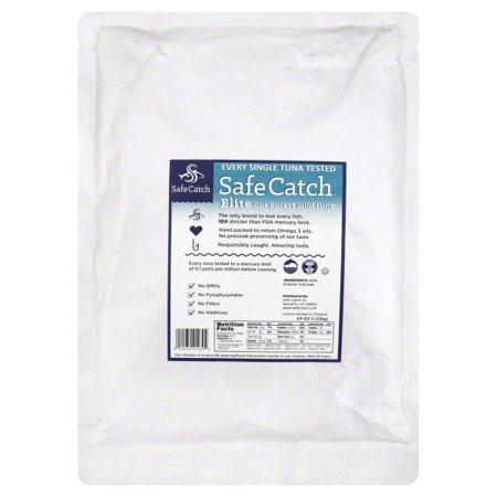 Picture of Safe Catch KHLV00276516 Elite Wild Tuna Pouch, 43 oz