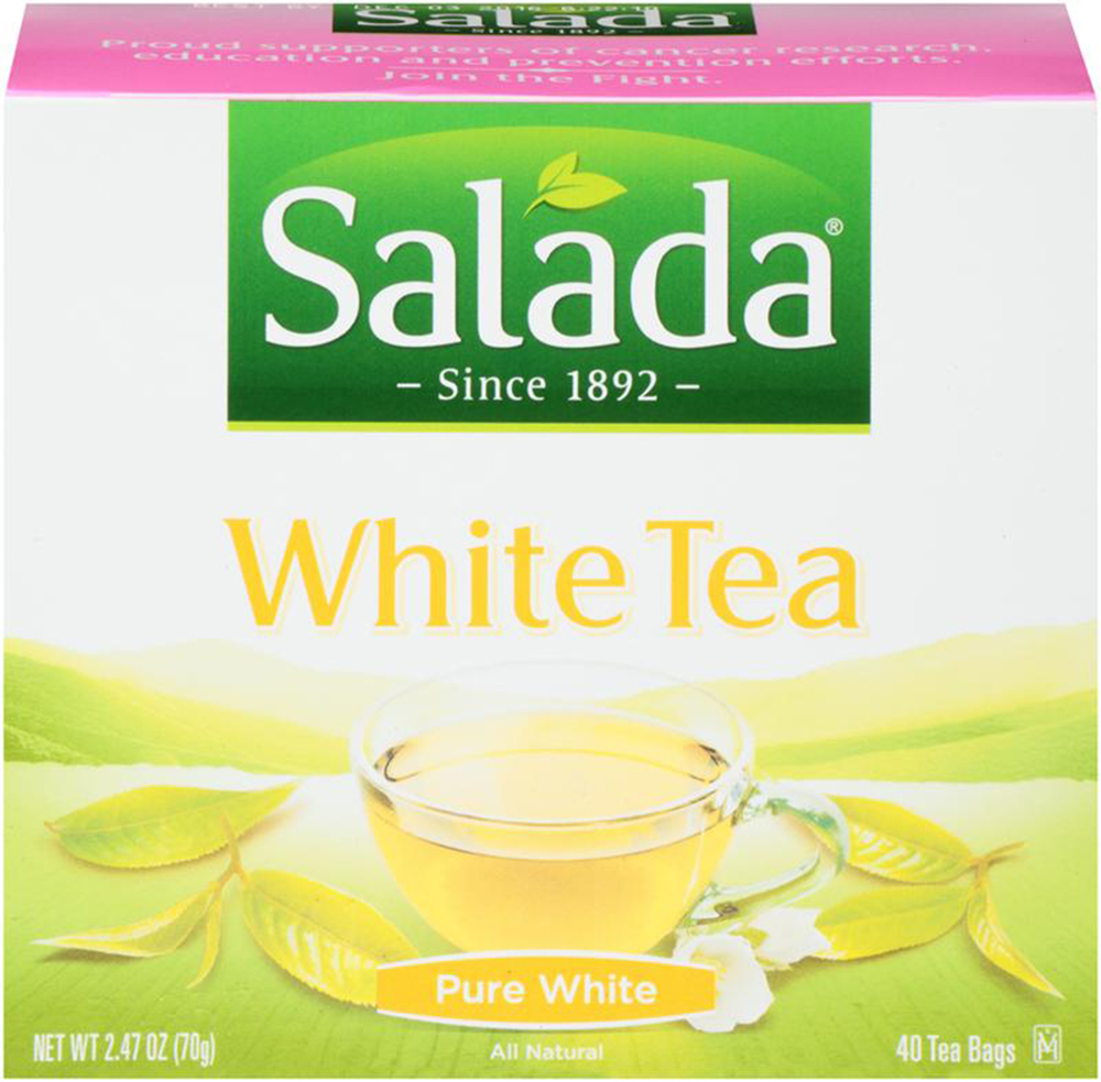 Picture of Salada KHFM00781583 100 Percent Pure White Tea&#44; 40 Bags