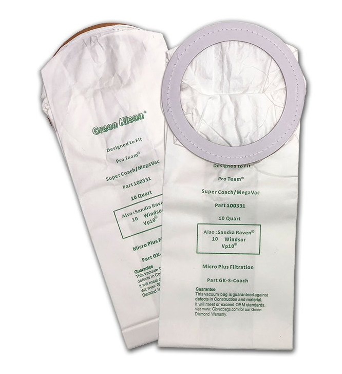 GK-S-Coach Oreck XL Proteam 10A Backpack Replacement Vacuum Bag - 10 per Case - Case of 10