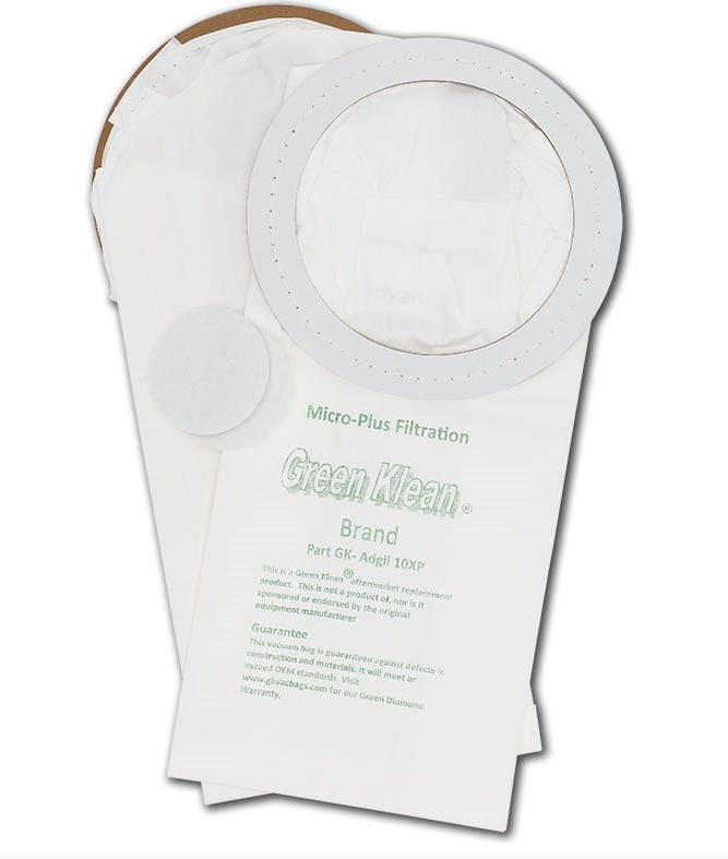 GK-Adgil10XP Nilfisk Advance Adgility 10XP Replacement Vacuum Bags - 10 per Case - Case of 10