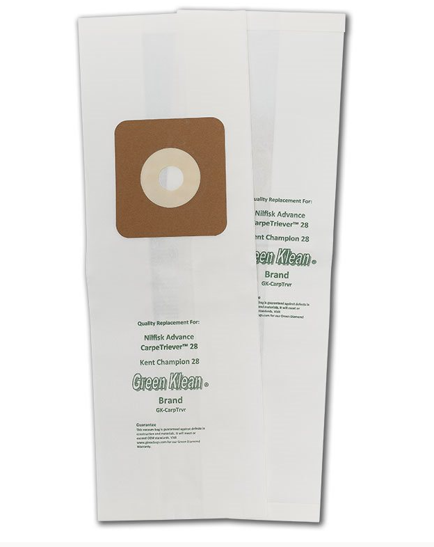 Nilfisk CarpeTreiver 28 Replacement Vacuum Bags - Case of 36