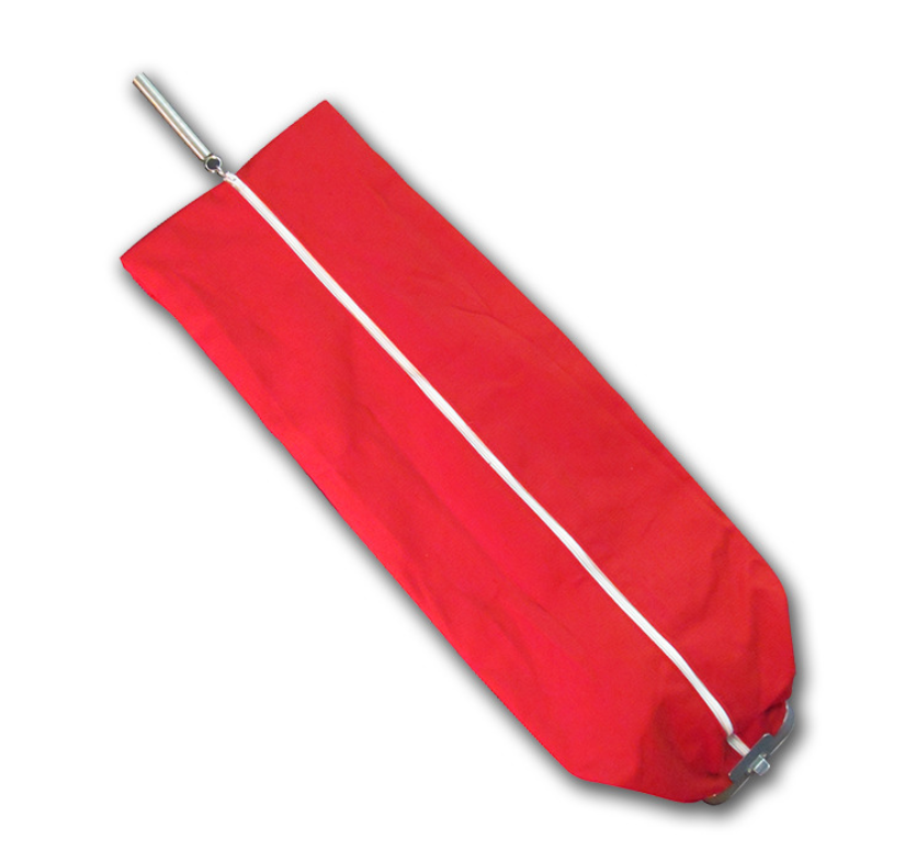 GK-SaniCloth Eureka Sanitare Full Zipper Replacement Cloth Vacuum Bag Use with F & G Only - 12  per Case