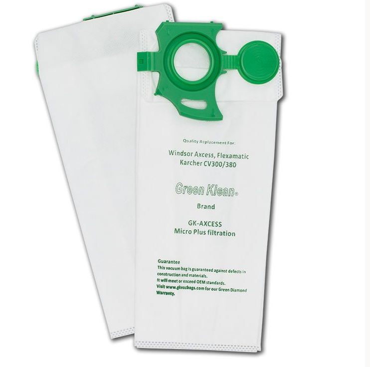 Picture of Green Klean GK-AXCESS Windsor Axcess Sebo Felix Replacement Vacuum Bags, Flexamatic - Case of 10