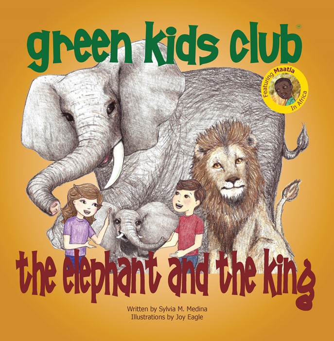 Picture of Green Kids GKC-B2014009 The Elephant & The King Soft Covered
