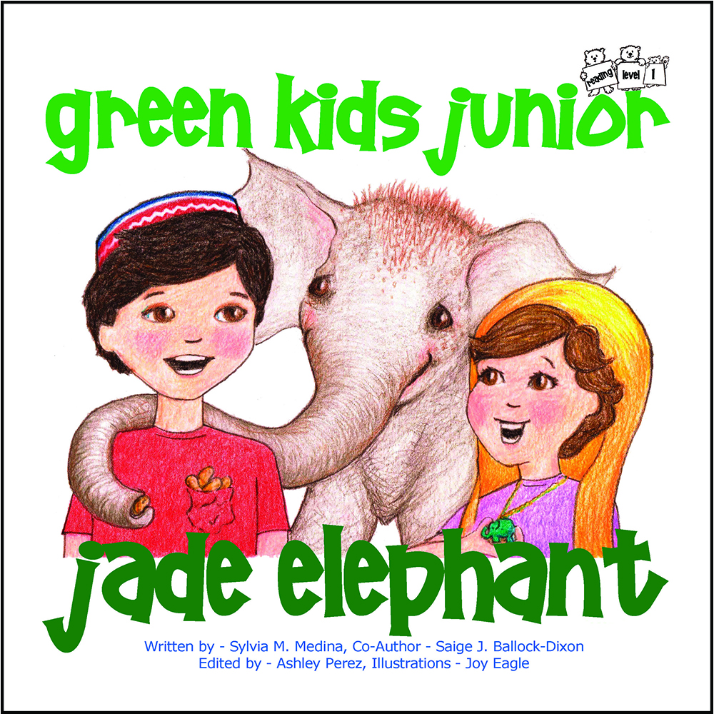 Picture of Green Kids GKC-B2014004J The Jade Elephant Junior Reader Level 1 Soft Covered