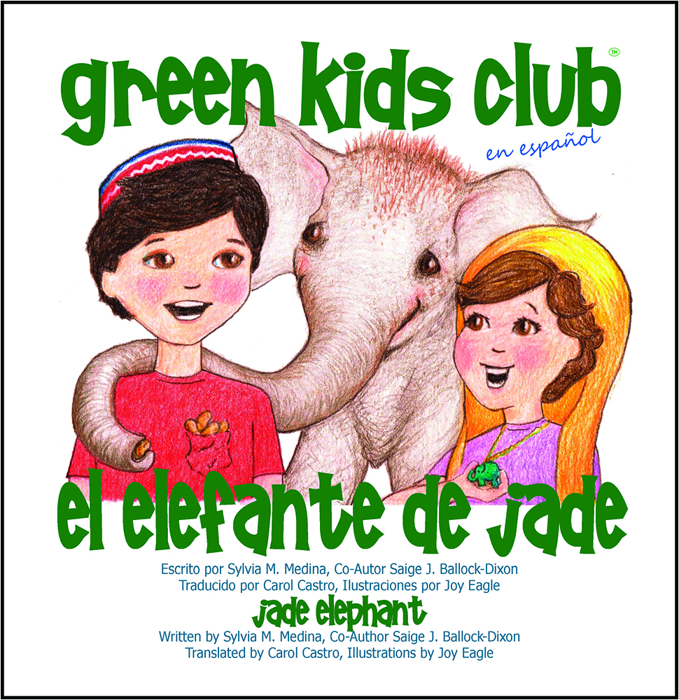 Picture of Green Kids GKC-B2014004S El Elefante De Jade The Jade Elephant In Spanish Book Soft Covered
