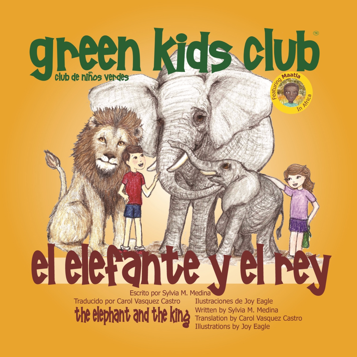 Picture of Green Kids GKC-B20140037S El Elefante Y El Rey Spanish Soft Covered