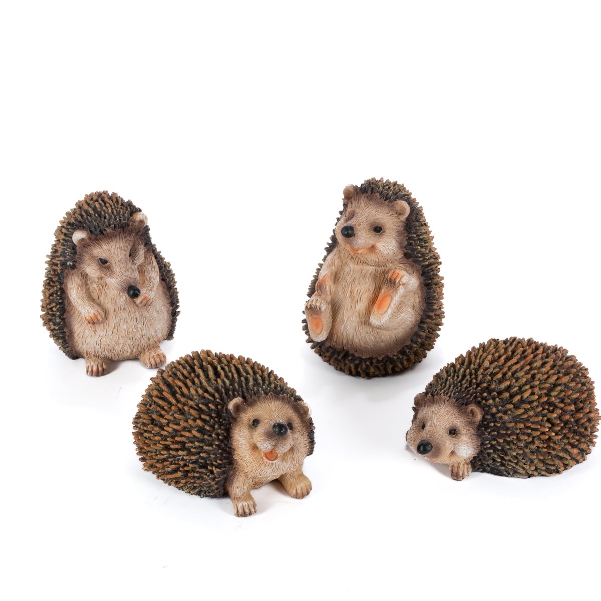 Picture of Gerson International 2253330EC 4.5 in. Spring Hedgehog Figurines - Set of 4