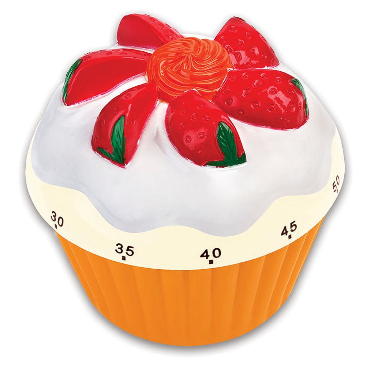 Picture of Ghidini V2038 Cupcake Timer - Orange, White & Red