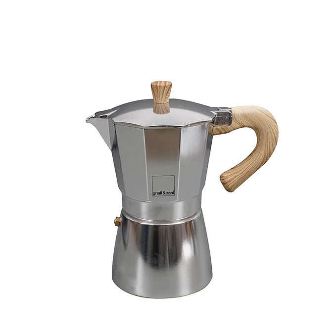 Picture of Gnali & Zani V700-6 6 Cup Espresso Maker with Induction Bottom