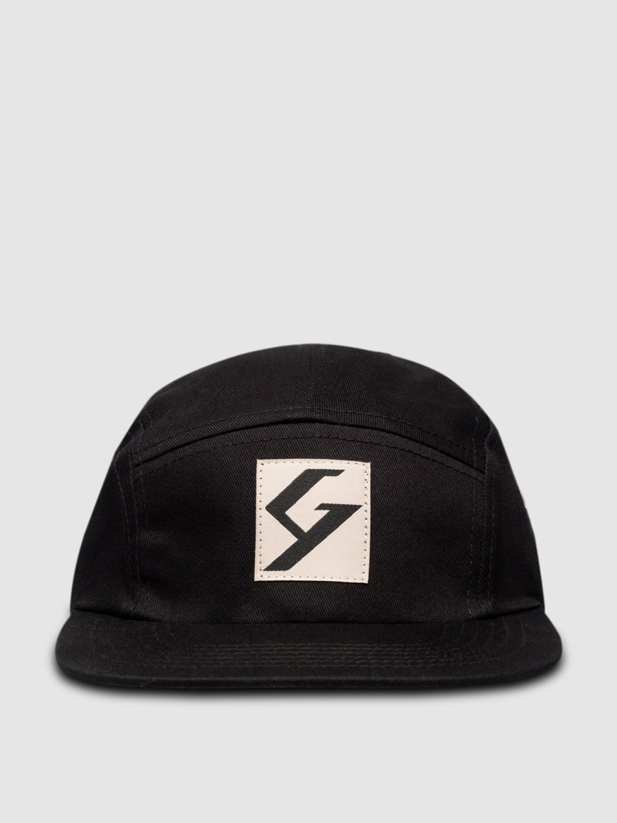 840217501729 G-Logo 5 Panel Cap, Black