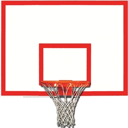 Picture of Gared Sports 1260B 42 x 60 in. Steel Rectangular Backboard with Target & Border