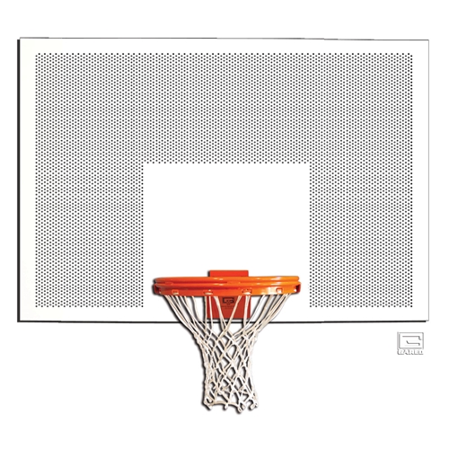 Picture of Gared Sports 1260PS 42 x 60 in. Perforated Steel Rectangular Backboard