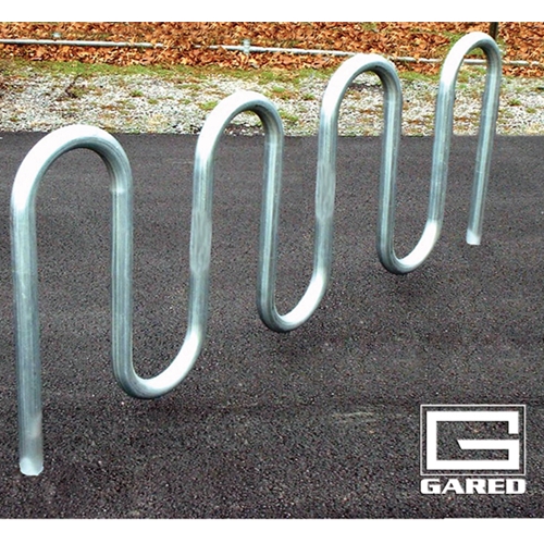 Picture of Gared Sports BRL4-PC 7 ft.-3 in. Loop Style Powder Coated Bike Rack, 9 Bikes