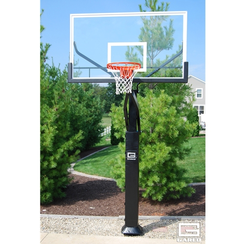 42 x 72 in. 2000 Plus Goal Glass Jam Basketball System Backboard