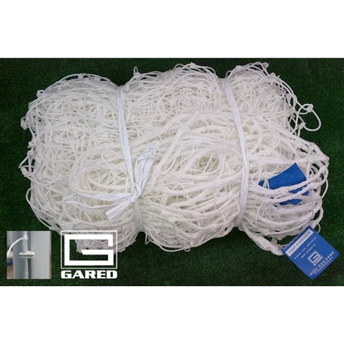Picture of Gared Sports SN824-4HEX 8 x 24 ft. Touchline Soccer Net&#44; White Hexagon - 4 mm