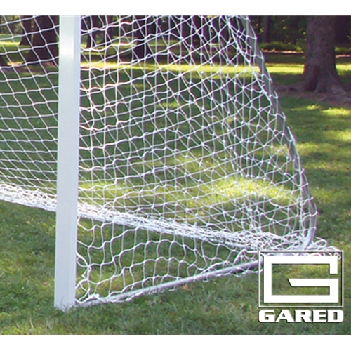 SN716-3W 7 x 16 ft. Small Sided Soccer Net, White - 3 mm