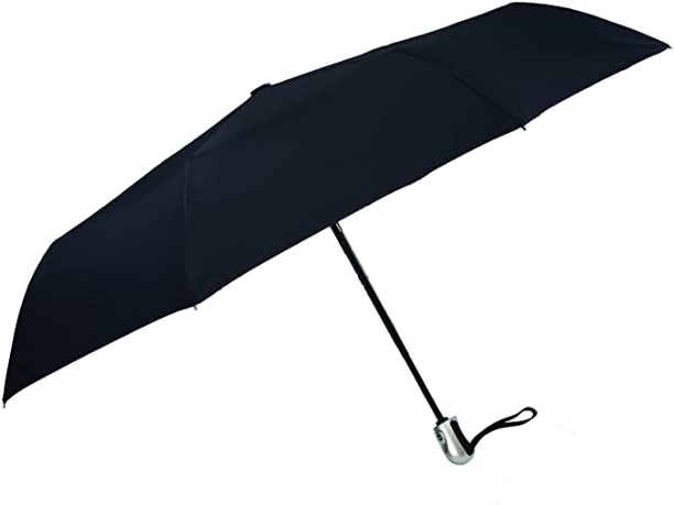 Auto Open & Close Umbrella, Black - 43 in.