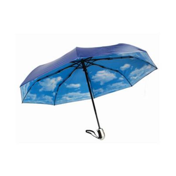 Picture of GustBuster 9431CL 43 in. Rain Tamer Wind Resistant Auto Open & Close Umbrella - Cloud