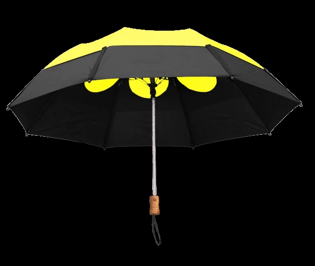 Picture of GustBuster 33143YL-BL 43 in. Metro Auto Open Umbrella&#44; Yellow & Black