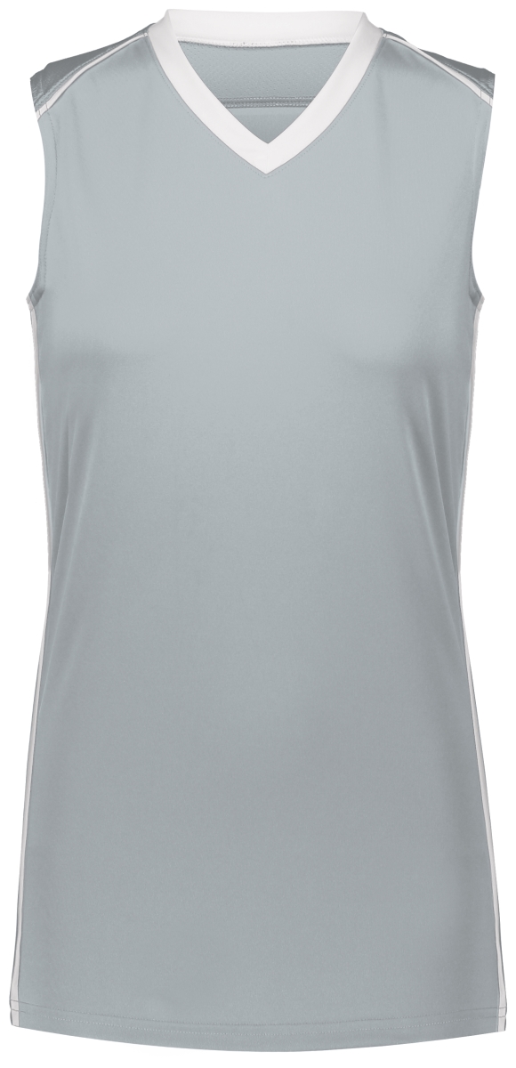 Girls Rover Jersey, Silver & White - Large