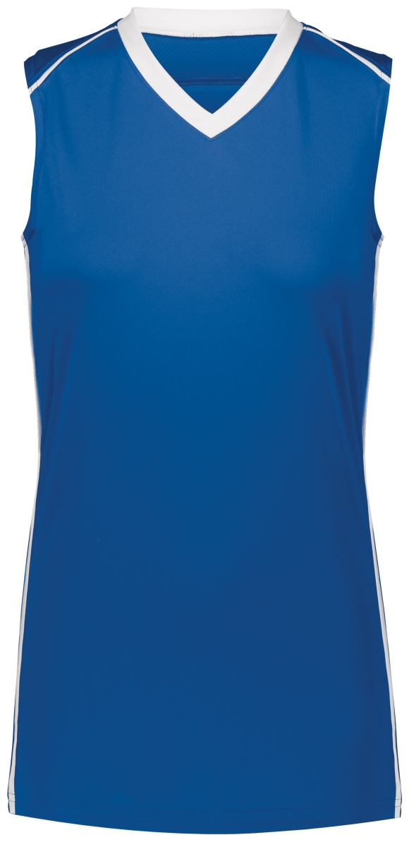 Girls Rover Jersey, Royal & White - Large