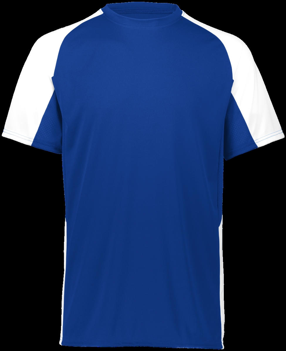 Picture of ASI 1518.280.XXS Youth Cutter Jersey&#44; Royal & White - 2XS