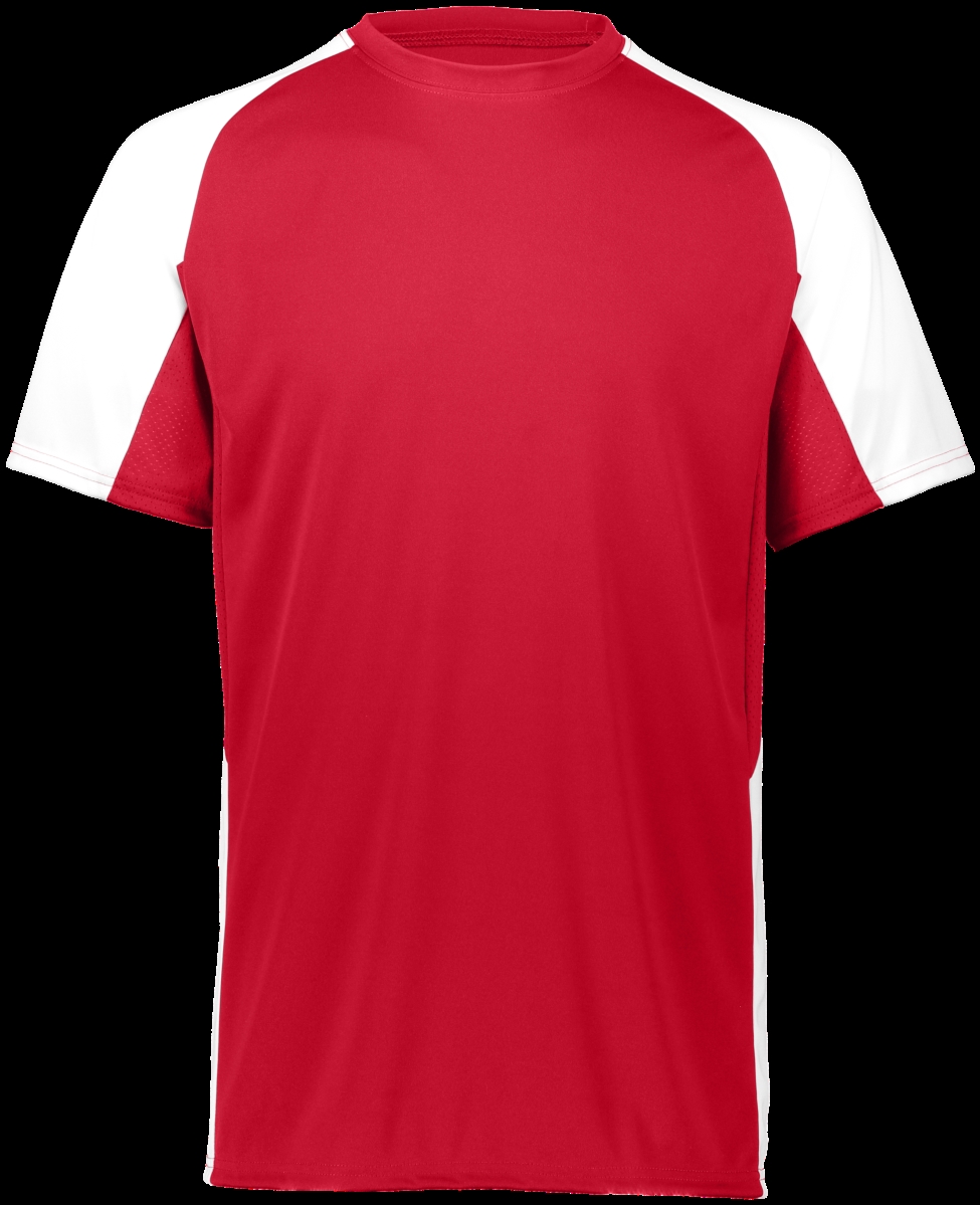 Picture of ASI 1518.400.XXS Youth Cutter Jersey&#44; Red & White - 2XS