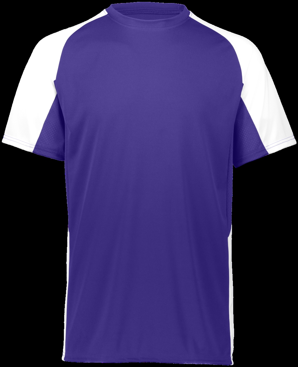 Picture of ASI 1518.450.XXS Youth Cutter Jersey&#44; Purple & White - 2XS