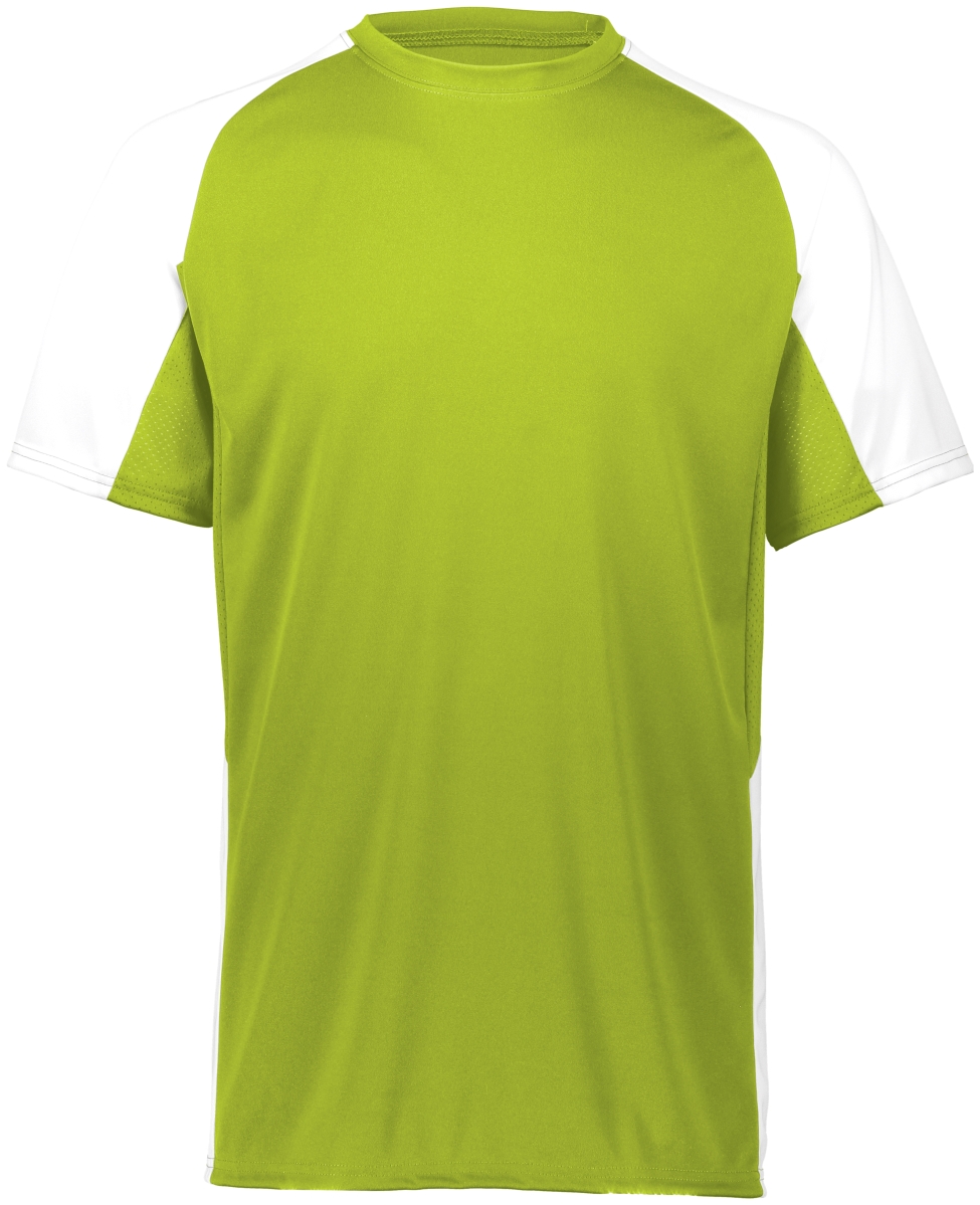 Picture of ASI 1518.693.XXS Youth Cutter Jersey&#44; Lime & White - 2XS
