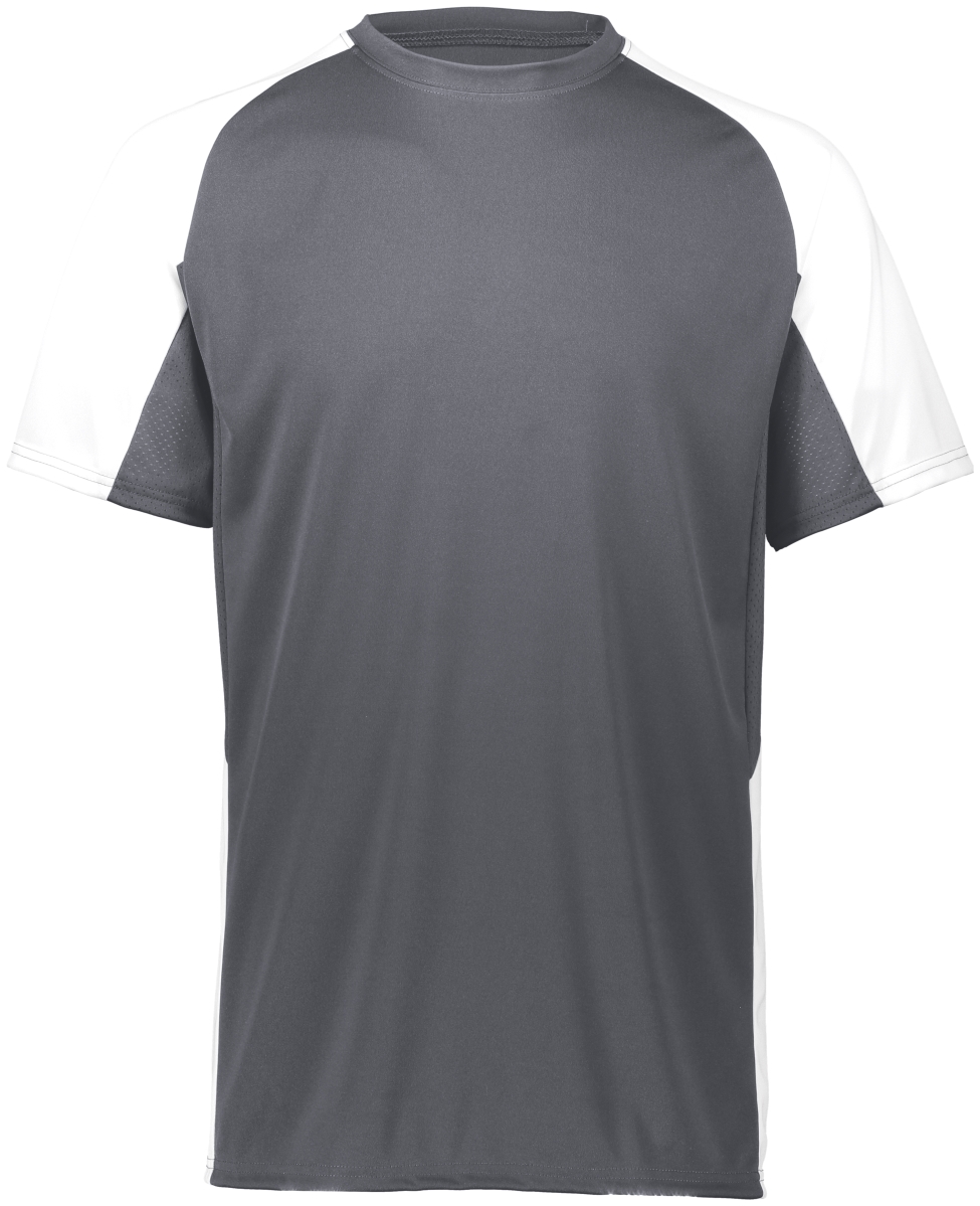 Picture of ASI 1518.R04.XXS Youth Cutter Jersey&#44; Graphite & White - 2XS
