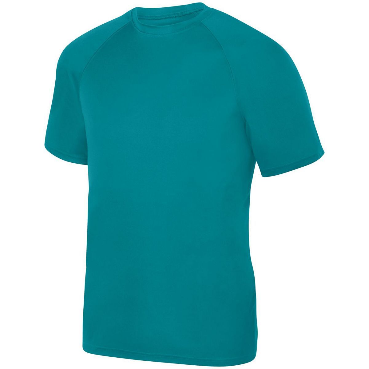 Picture of ASI 2791.063.XXS Youth Attain Wicking Raglan Sleeve T-Shirt, Teal - 2XS