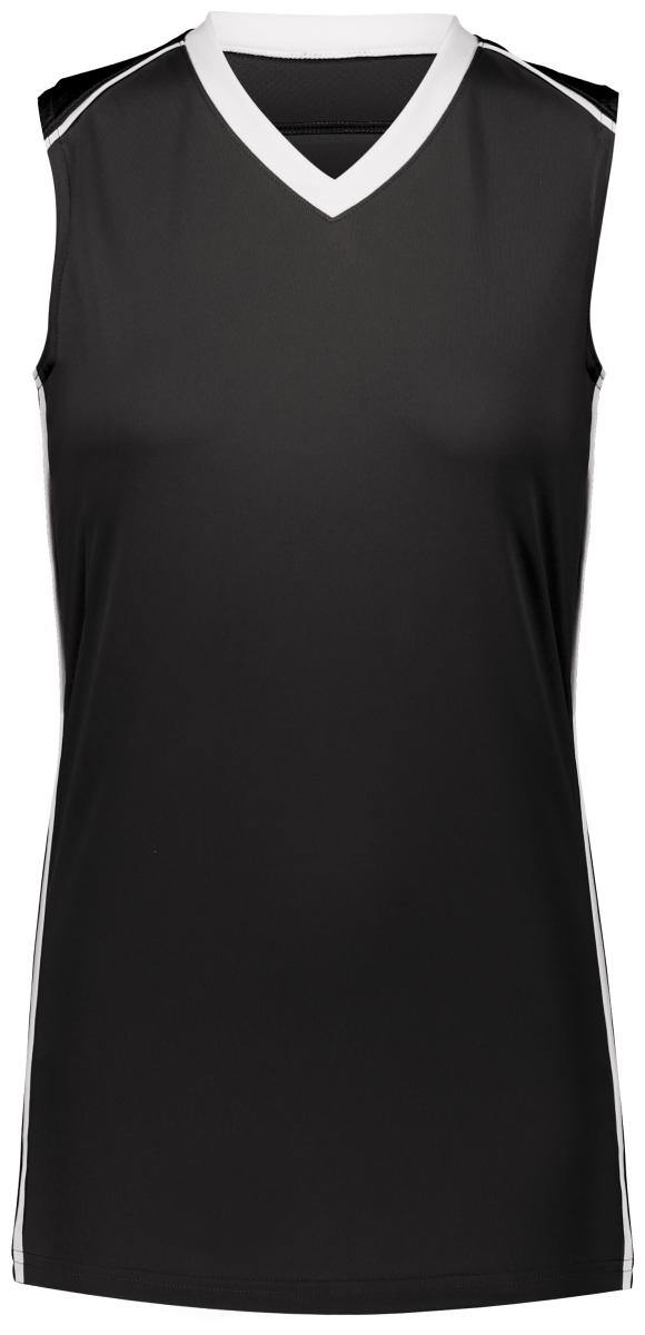 ASI 1688.420.M Girls Rover Jersey, Black & White - Medium