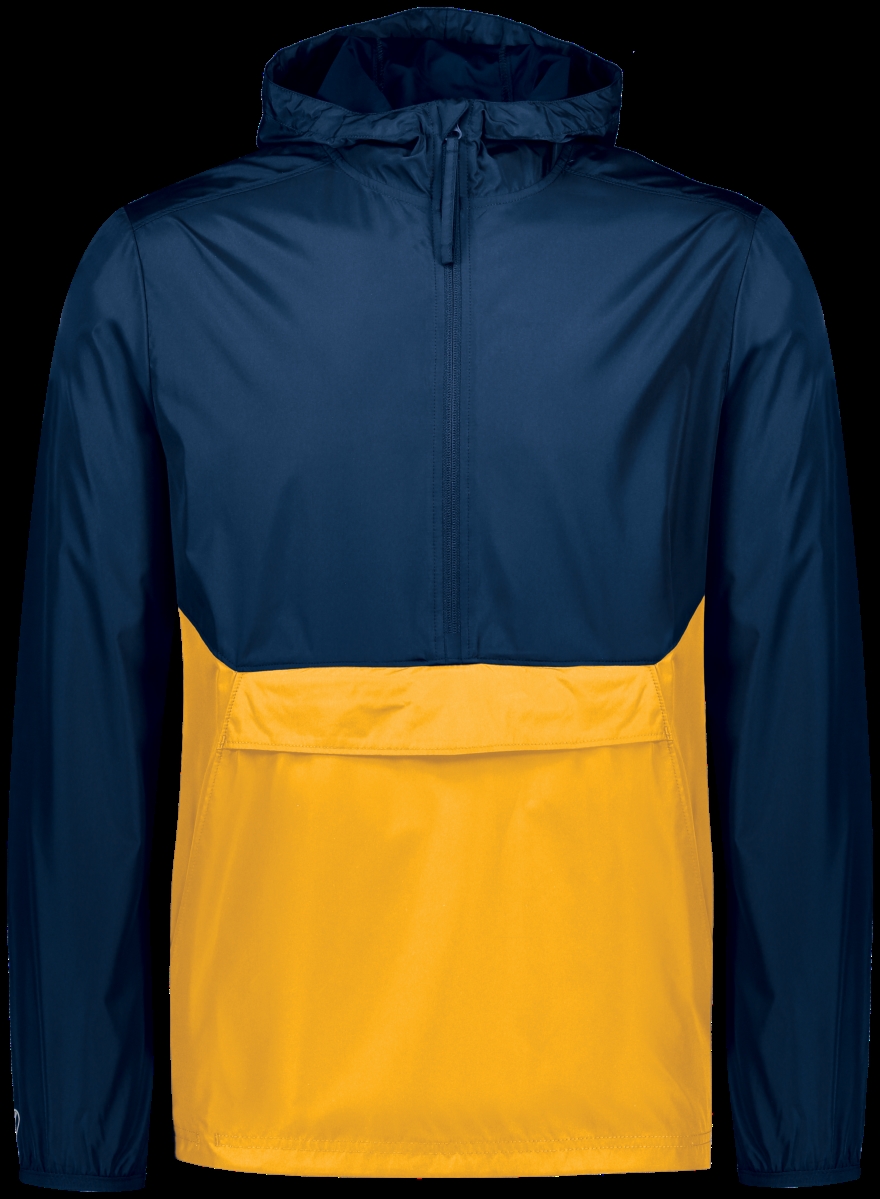229534.302.2XL Adult Pack Pullover, Navy & Gold - 2XL